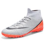 All-Terrain High-Top Soccer Boots – Multi-Surface Performance Cleats - Image 4