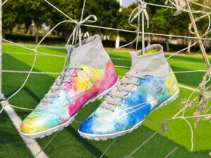 Fitness Eddy™ 666-2 Pro-Support High-Top Soccer Cleats – Performance Turf Boots for Girls & Women