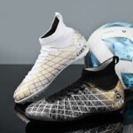 6003 Elite High-Top Soccer Spikes – Professional Performance Cleats - Image 9