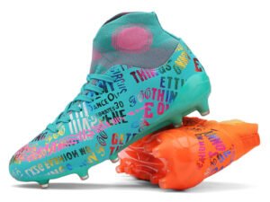 Fashion-Forward Athletic Soccer Shoes – Breathable Performance Cleats