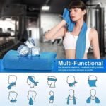 Instant Ice Cooling Sports Towel - Quick-Dry Sweat Towel for Gym & Yoga - Image 5