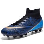 All-Terrain High-Top Soccer Boots – Multi-Surface Performance Cleats - Image 10