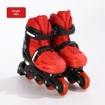 Adjustable Kids Inline Skates Full Set with Protective Gear - Image 3