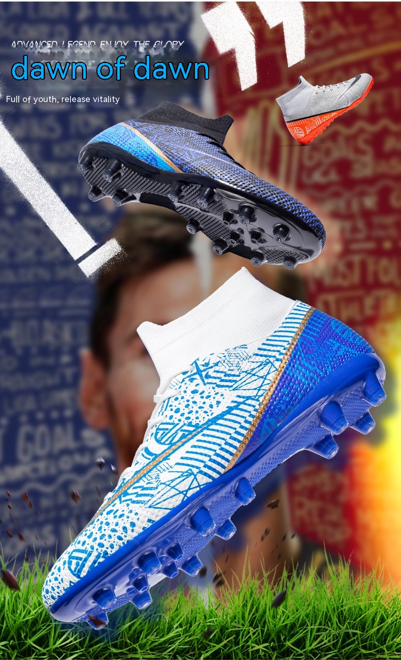 High-Top Soccer Boots All-Terrain – Multi-Surface Performance Cleats