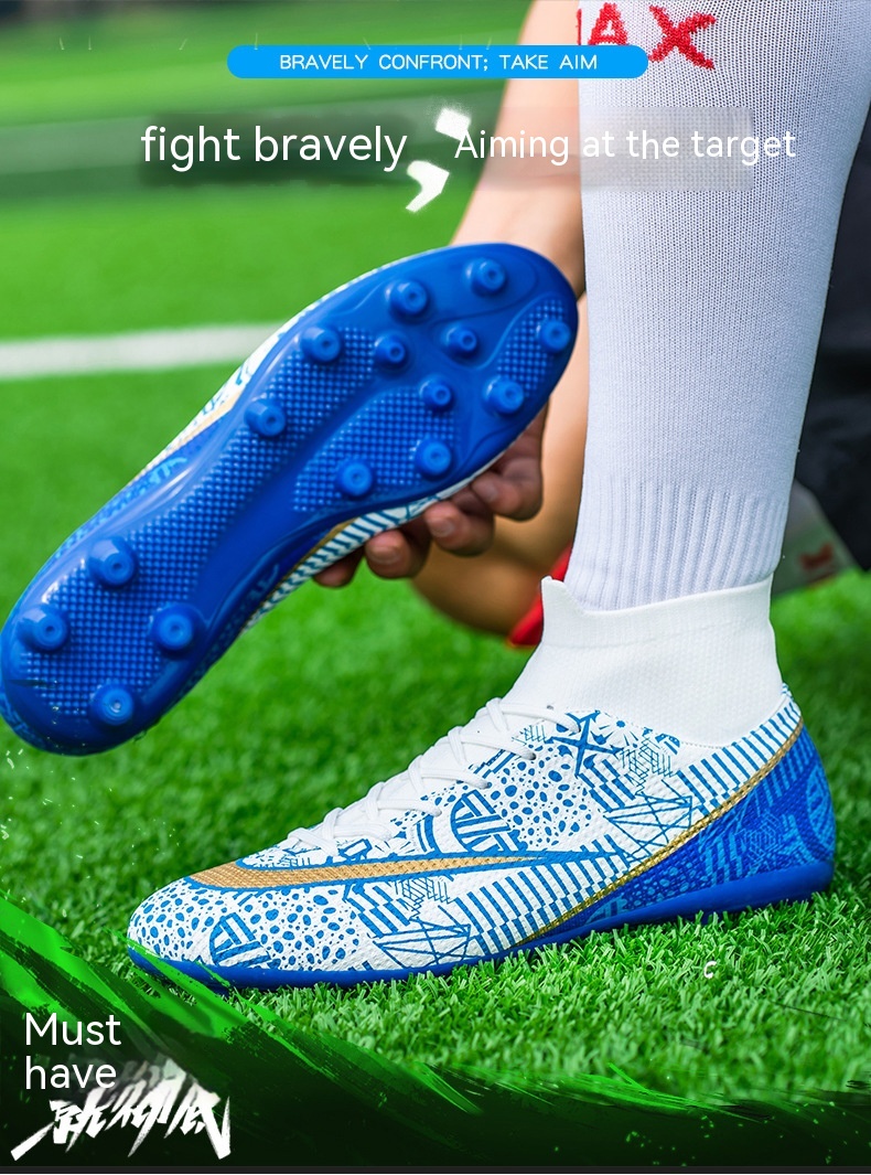 High-Top Soccer Boots All-Terrain – Multi-Surface Performance Cleats