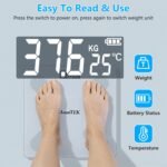 Smart Digital Body Weight Scale – High Precision BMI Composition Tracker - Image 7