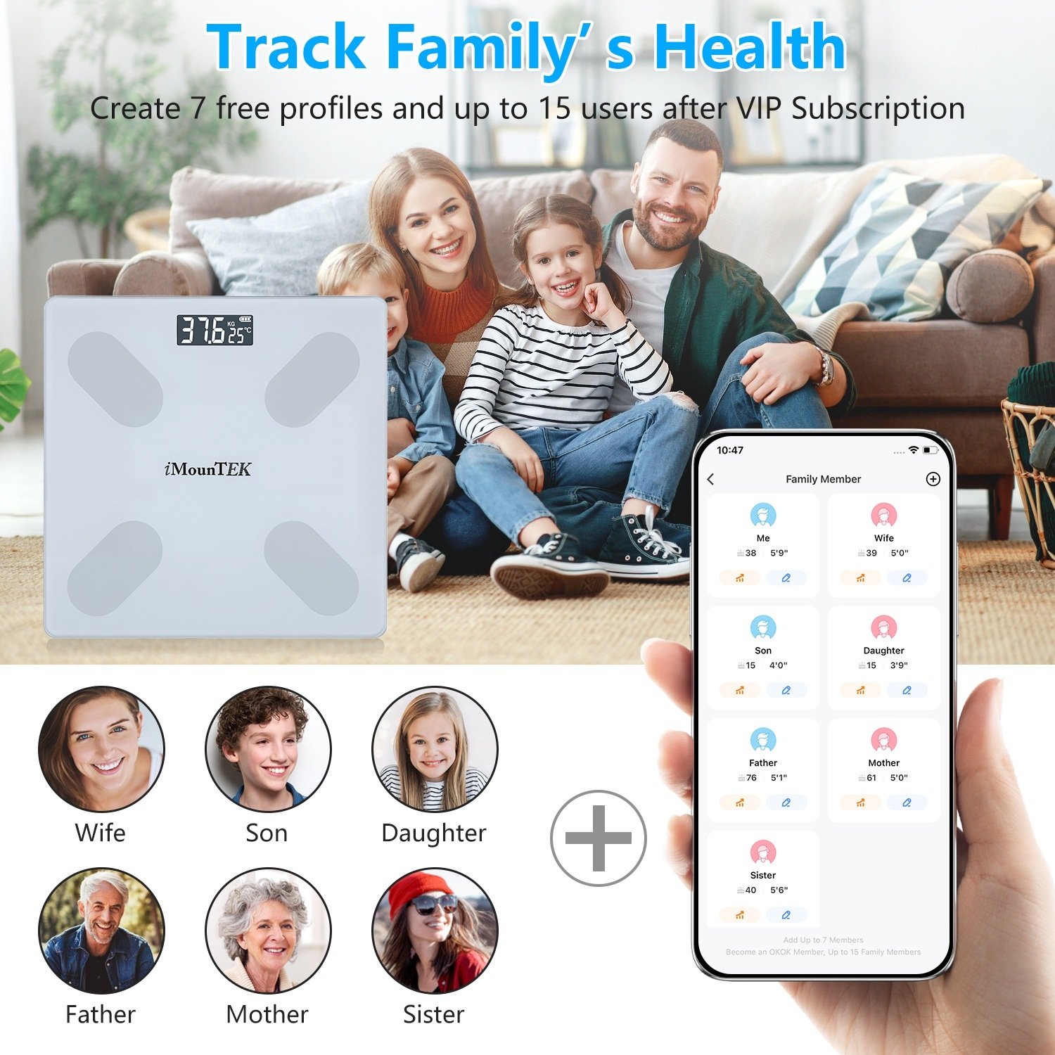 Smart Digital Scale For Body Weight High Accuracy BMI Weight Scale Full Body Composition Analysis Sync With APP 4mm Tempered Glass 397LBS Capacity LCD Display 1 Smart Digital Scale For Body Weight High Accuracy BMI Weight Scale Full Body Composition Analysis Sync With APP 4mm Tempered Glass 397LBS Capacity LCD Display