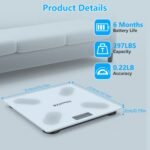 Smart Digital Body Weight Scale – High Precision BMI Composition Tracker - Image 9