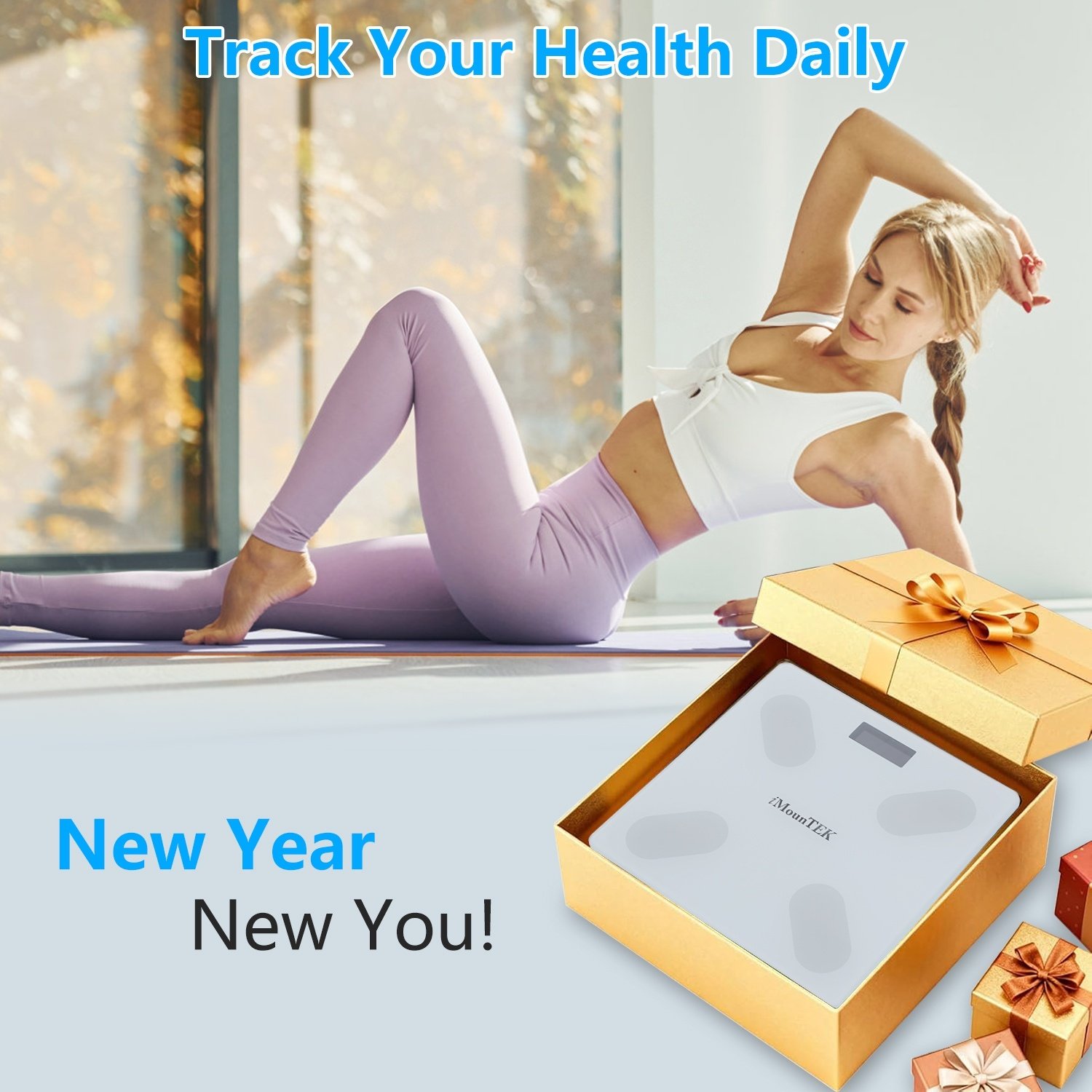 Smart Digital Scale For Body Weight High Accuracy BMI Weight Scale Full Body Composition Analysis Sync With APP 4mm Tempered Glass 397LBS Capacity LCD Display 10 Smart Digital Scale For Body Weight High Accuracy BMI Weight Scale Full Body Composition Analysis Sync With APP 4mm Tempered Glass 397LBS Capacity LCD Display - Image 10