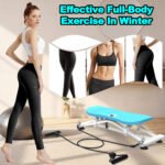 Fitness Eddy™ Ski-Style Twist Waist Trainer – Home Fitness Twister Board with Resistance Bands - Image 5