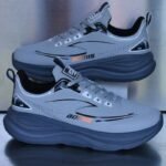 Waterproof Leather Upper Soft Sole Non-slip Lightweight Shock-absorbing Athletic Shoes