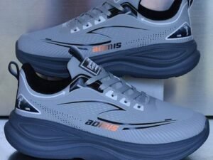 Waterproof Leather Upper Soft Sole Non-slip Lightweight Shock-absorbing Athletic Shoes