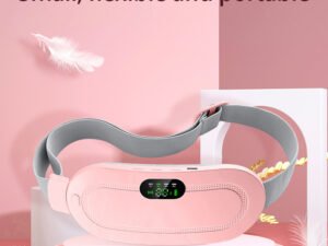 Menstrual Heating Pad Smart Warm Belt Relief Waist Pain Cramps Vibrating Abdominal Massager Electric Waist Belt Device
