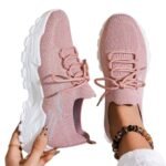 Women's Casual Stylish And Lightweight Soft Bottom Sports Shoes - Image 2