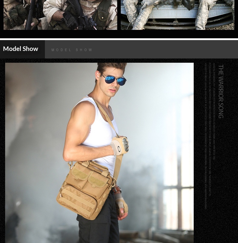 Camouflage Tactical Backpack – Convertible Crossbody Shoulder Bag
