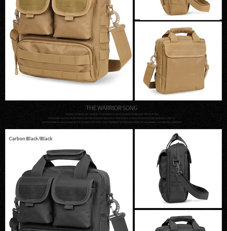 Camouflage Tactical Backpack – Convertible Crossbody Shoulder Bag