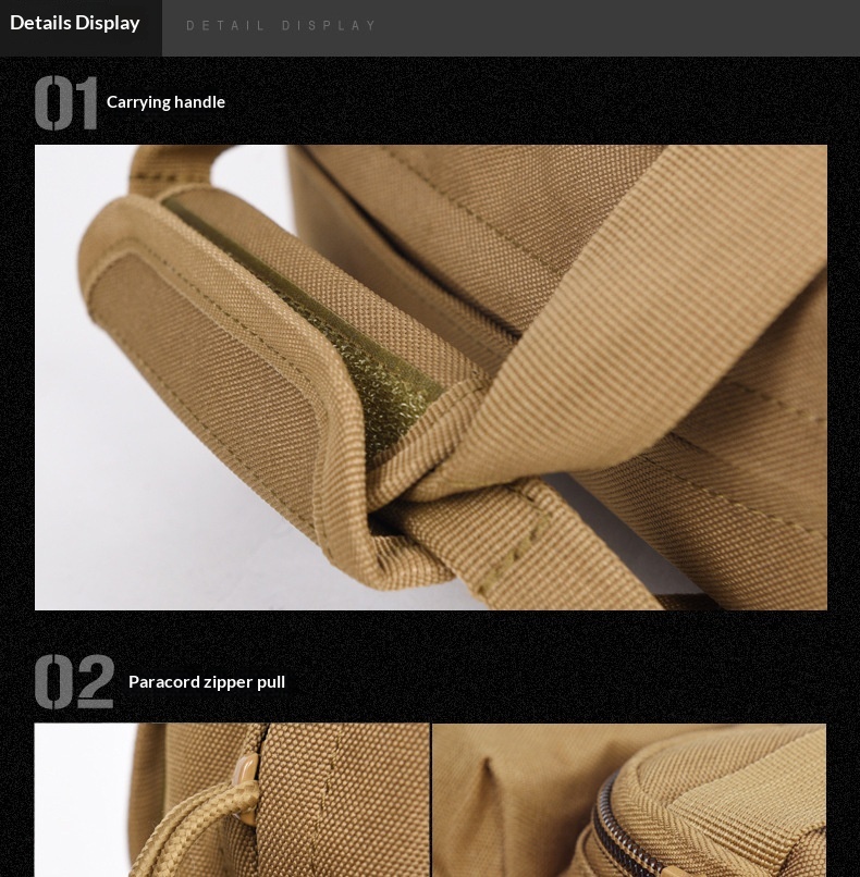 Camouflage Tactical Backpack – Convertible Crossbody Shoulder Bag