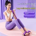 Abdominal Pedal Tensioner – Multi-Tube Core Workout Resistance Band