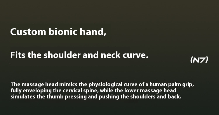 Hand Shoulder Neck Massager Cervical Massager