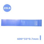 Fitness Eddy Gradient Blue Yoga Squat Hip Resistance Band – Premium TPE Lower Body Exercise Ring & Strength Training Loop - Image 2