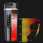 Smart Car Electric Heating Cup – Premium 400ml Digital Display Travel Thermos & Stainless Steel Portable Water Bottle - Image 6