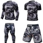Fitness Eddy Men Compression Rashguard T Shirt – Premium Elastic Athletic Top & Gym Performance Fitness Shirt