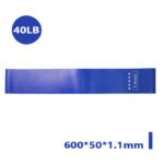 Fitness Eddy Gradient Blue Yoga Squat Hip Resistance Band – Premium TPE Lower Body Exercise Ring & Strength Training Loop - Image 7