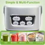 1200W Professional Countertop Blender – Smoothie Maker with Portable Cups - Image 3