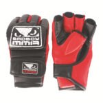 Fitness Eddy Adult Half Finger MMA Gloves – Premium Open Palm Boxing Gloves & Core Gym Training Mitts