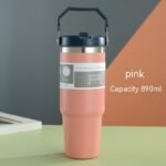 Insulated Stainless Steel Sports Tumbler – Premium 30oz Travel Water Bottle & Double-Wall Coffee Travel Cup - Image 7