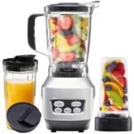 1200W Professional Countertop Blender – Smoothie Maker with Portable Cups - Image 2