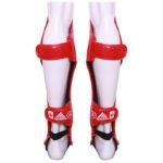 Fitness Eddy Men and Women MMA Sanda Greaves – Premium Artificial Leather Boxing Shin Guards & Martial Arts Training Protective Gear - Image 7