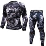 Fitness Eddy Men Compression Rashguard T Shirt – Premium Elastic Athletic Top & Gym Performance Fitness Shirt - Image 8