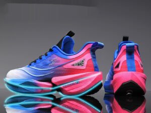 Carbon Plate Racing Sneakers – Lightweight Mesh Athletic Running Shoes