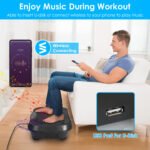 Whole Body Vibration Exercise Machine – Premium 200W Digital Workout Platform with 120 Speeds, Wireless Audio Speaker & Resistance Bands - Image 7
