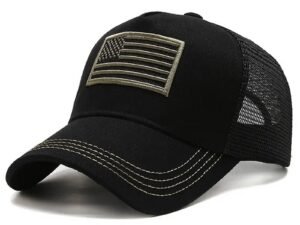 Commando Camouflage Baseball Cap – Premium Cotton Dome Sport Hat & Adjustable Tactical Outdoors Cap for Men and Women