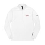 Embroidered Fitness Quarter-Zip Pullover - Image 2