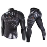 Fitness Eddy Men Performance Training Wear – Premium Athletic Running Tights & Gym Compression Sportswear Set - Image 3