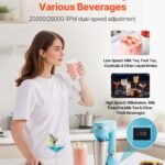 100W Commercial Milkshake Maker – Dual-Speed Stainless Steel Drink Mixer - Image 3