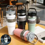 Insulated Stainless Steel Sports Tumbler – Premium 30oz Travel Water Bottle & Double-Wall Coffee Travel Cup - Image 2