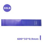 Fitness Eddy Gradient Blue Yoga Squat Hip Resistance Band – Premium TPE Lower Body Exercise Ring & Strength Training Loop - Image 9