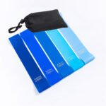 Fitness Eddy Gradient Blue Yoga Squat Hip Resistance Band – Premium TPE Lower Body Exercise Ring & Strength Training Loop - Image 3