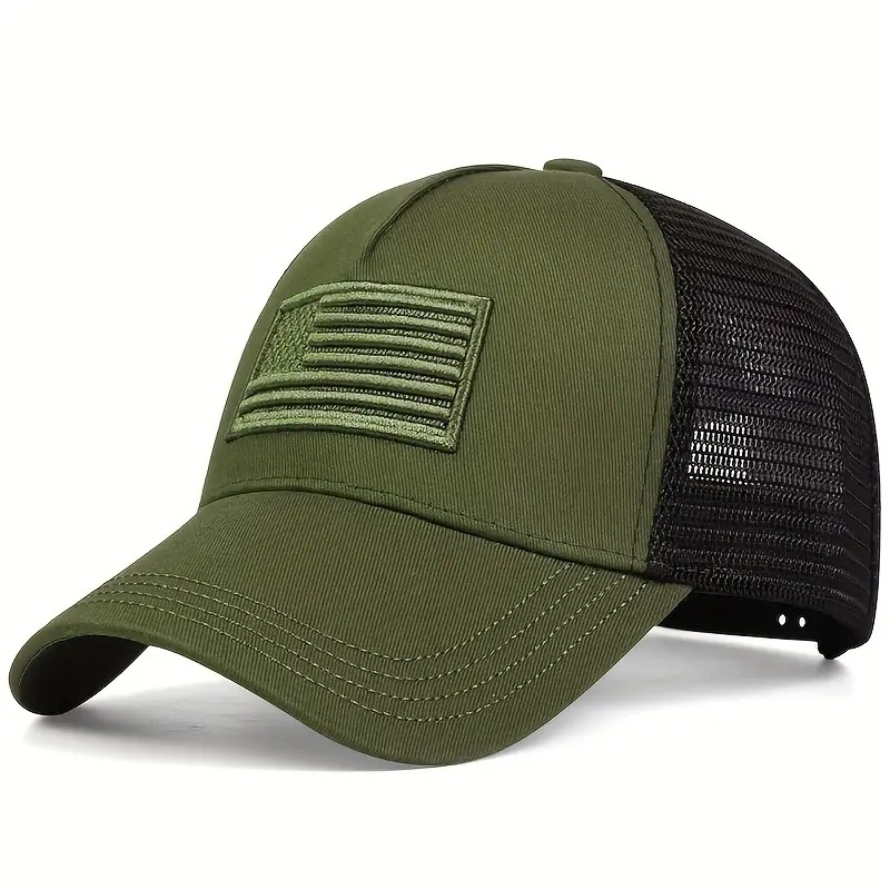 Commando Camouflage Baseball Cap – Premium Cotton Dome Sport Hat & Adjustable Tactical Outdoors Cap for Men an