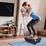 Whole Body Vibration Exercise Machine – Premium 200W Digital Workout Platform with 120 Speeds, Wireless Audio Speaker & Resistance Bands - Image 3