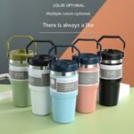 Insulated Stainless Steel Sports Tumbler – Premium 30oz Travel Water Bottle & Double-Wall Coffee Travel Cup - Image 8