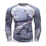 Fitness Eddy Men Long Sleeve Training Sweater – Premium Camouflage Gym Sportswear Top & Athletic Performance Pullover - Image 2
