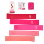 Fitness Eddy Gradient Elastic Resistance Band Set – Premium TPE and Latex Exercise Ring & Yoga Stretching Loop - Image 2