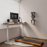 6% Incline Walking Pad - Under Desk Treadmill for Home Office, 1HP Portable Compact Running Machine, Upright Stand, 220 lbs Capacity - Image 2
