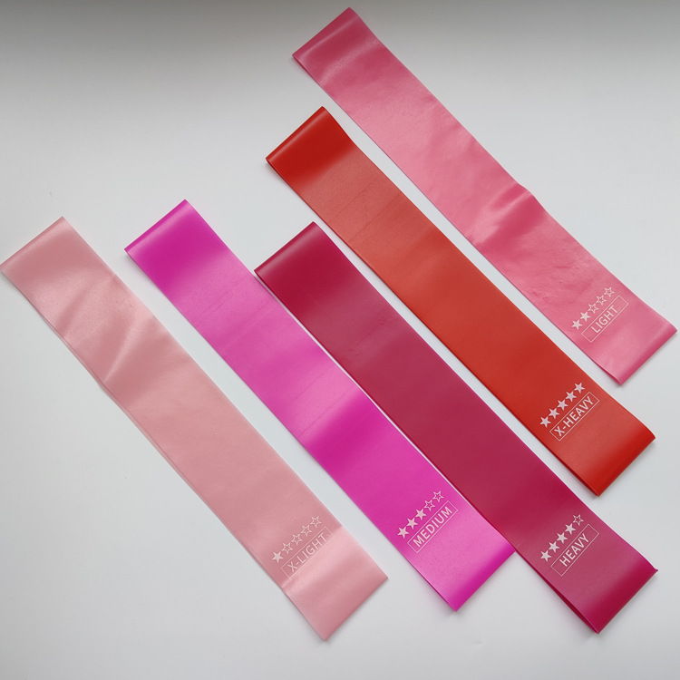 Elastic Resistance Band Set – Premium TPE and Latex Exercise Ring & Yoga Stretching Loop
