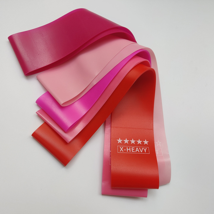 Elastic Resistance Band Set – Premium TPE and Latex Exercise Ring & Yoga Stretching Loop